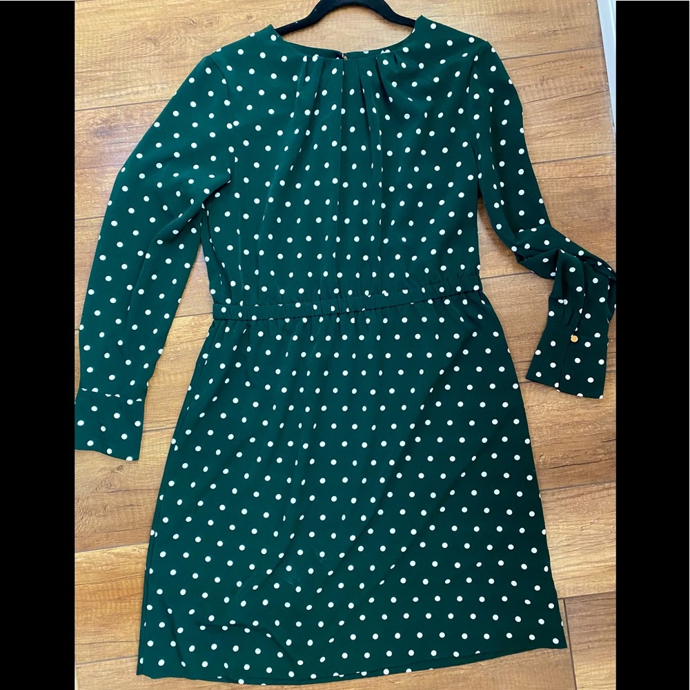 Forest green H&M dress